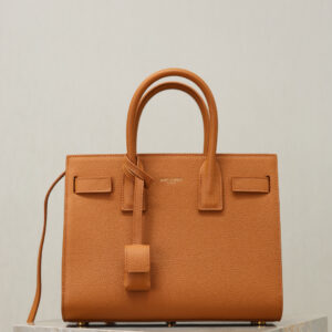 ysl0710 YSL SAC DE JOUR Top Handle Bag Gold Hardware