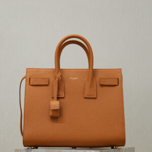 ysl0724 YSL SAC DE JOUR Top Handle Bag Gold Hardware