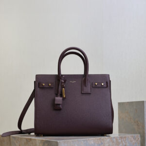 ysl0727 YSL SAC DE JOUR Top Handle Bag Gold Hardware