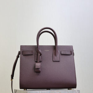 ysl0731 YSL SAC DE JOUR Top Handle Bag Gold Hardware