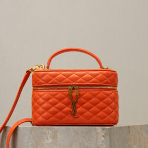 ysl0848 YSL GABY Vanity Bag Mini Orange