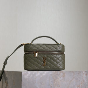 ysl0851 YSL GABY Vanity Bag Mini Green
