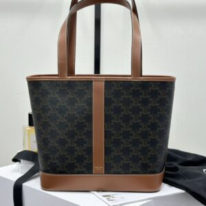 cel0012 Celine Triomphe Cabas Top Handle Bag
