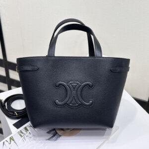 cel0021 Celine Anais Black Top Handle Bag