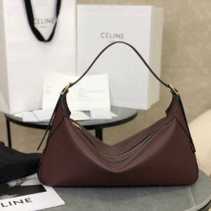 cel0047 Celine Romy Red Top Handle Bag
