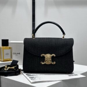 cel0049 Celine Triomphe Nino Top Handle Bag