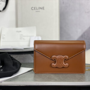 cel0072 Celine Wallet White