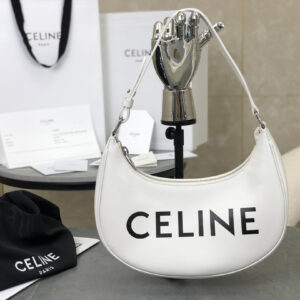 cel0073 Celine Ava Brown Hobo Bag