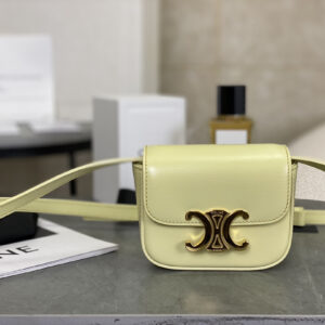 cel0077 Celine Triomphe Flap Bag
