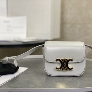 cel0097 Celine Triomphe Flap Bag