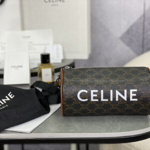 cel0103 Celine Triomphe Flap Bag