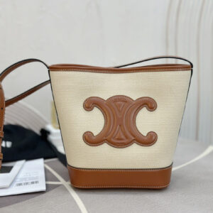 cel0113 Celine Triomphe Bucket Bucket Bag