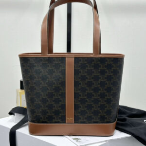 cel0154 Celine Triomphe Cabas Tote Bag