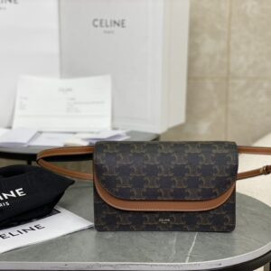 cel0156 Celine Bag Brown Hobo Bag