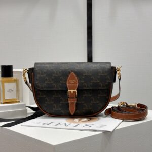 cel0161 Celine Folco Flap Bag