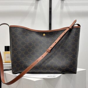 cel0204 Celine Vanity Brown Vanity Bag