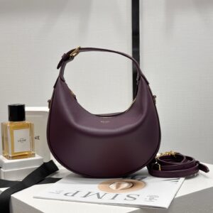 cel0207 Celine Lul Red Top Handle Bag