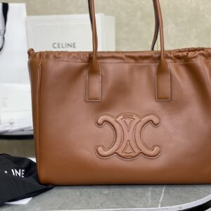 cel0234 Celine Triomphe Bucket Hobo Bag