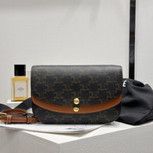 cel0244 Celine Duo Flap Bag