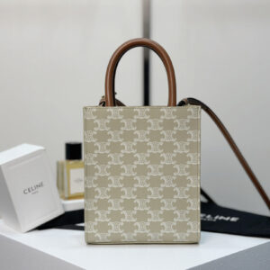 cel0275 Celine Tote Brown Tote Bag