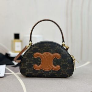 cel0333 Celine Bag Brown Top Handle Bag
