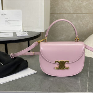 cel0354 Celine Triomphe Flap Bag