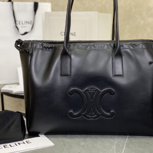 cel0384 Celine Triomphe Bucket Hobo Bag