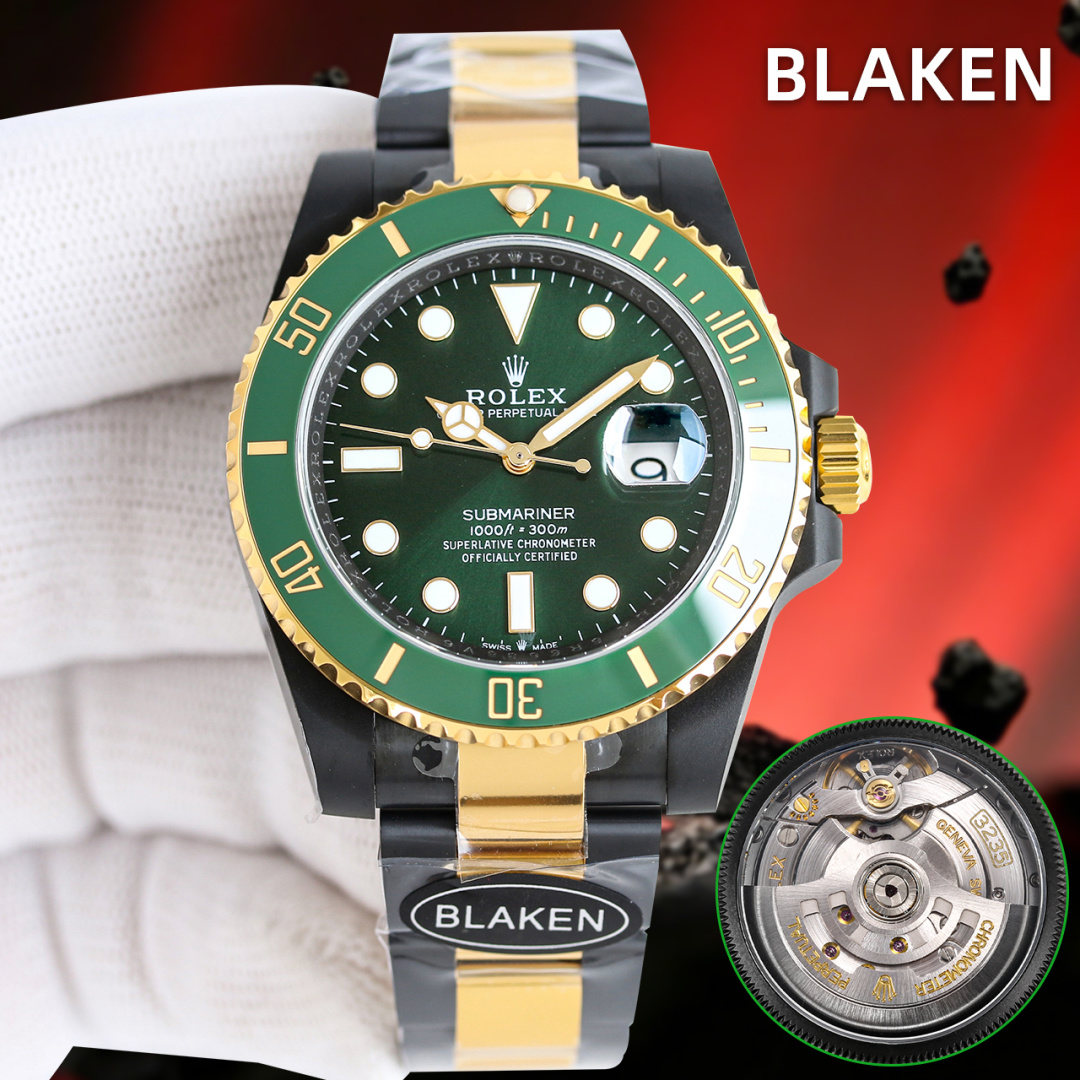 Rolex Submariner 40mm Black - watch0003
