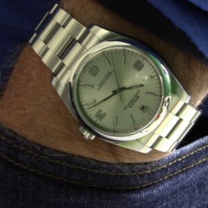 Rolex Oyster Perpetual 36mm Black / Blue - watch0005