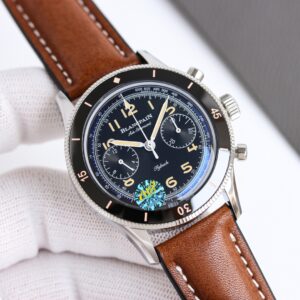 Blancpain Watch 42.5mm Blue / Rose Gold - watch0016