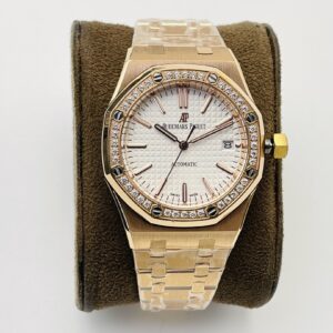 Audemars Piguet Royal Oak 37mm Rose Gold / Silver - watch0022