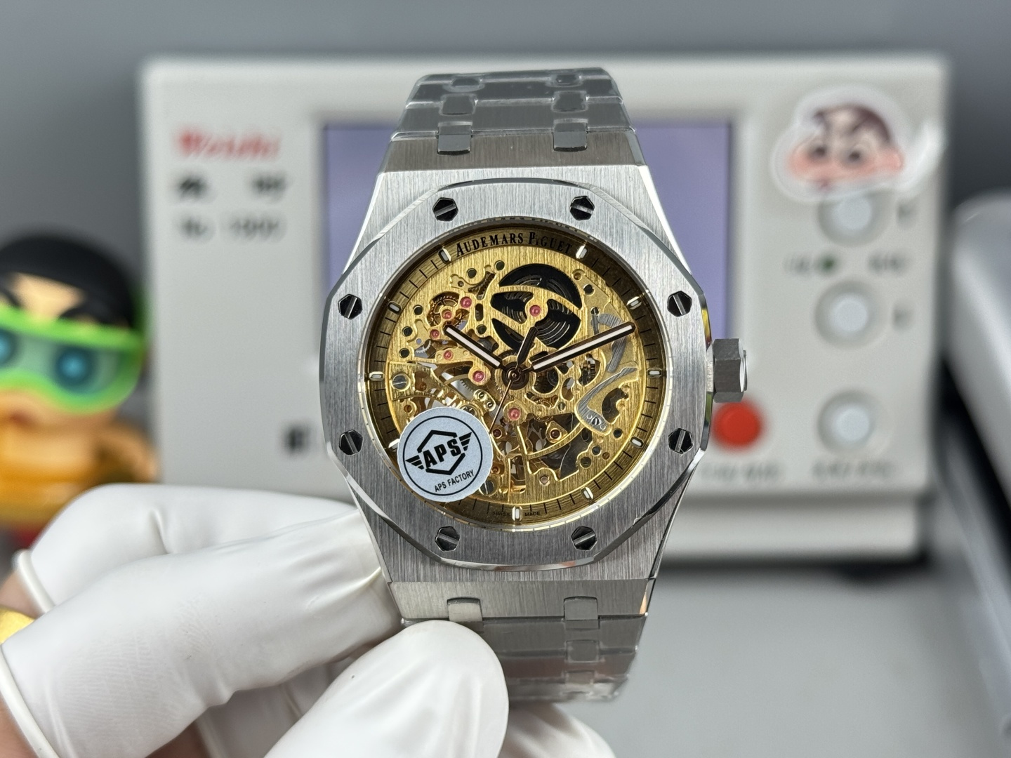 Audemars Piguet Royal Oak 41mm Rose Gold / Silver - watch0035