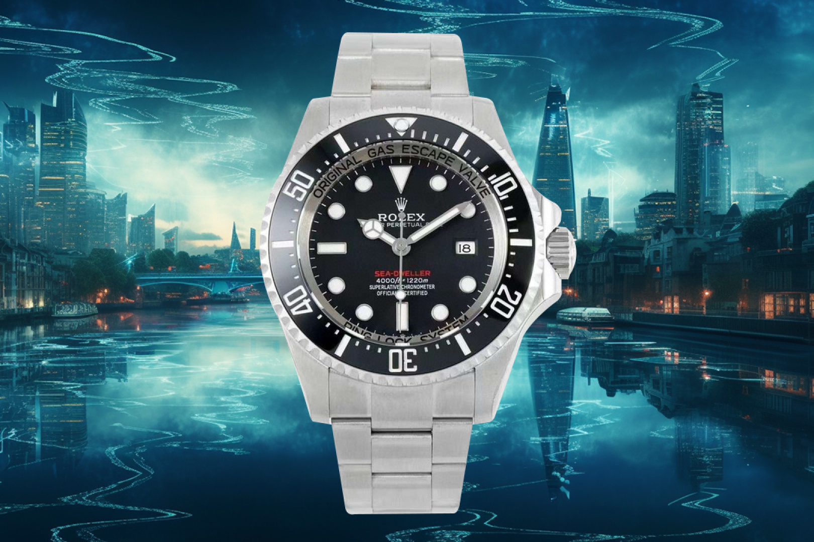 Classic Watch 44mm White - watch0042