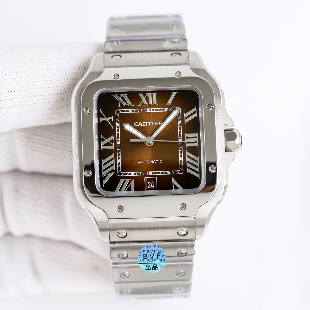 Cartier Santos White / Gold - watch0064