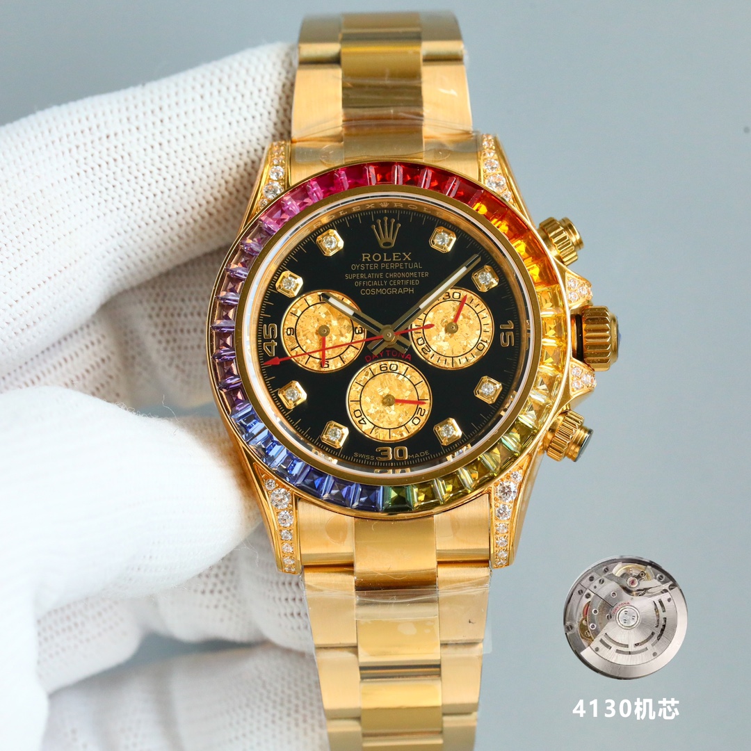 Rolex Daytona Gold / Rose Gold - watch0088