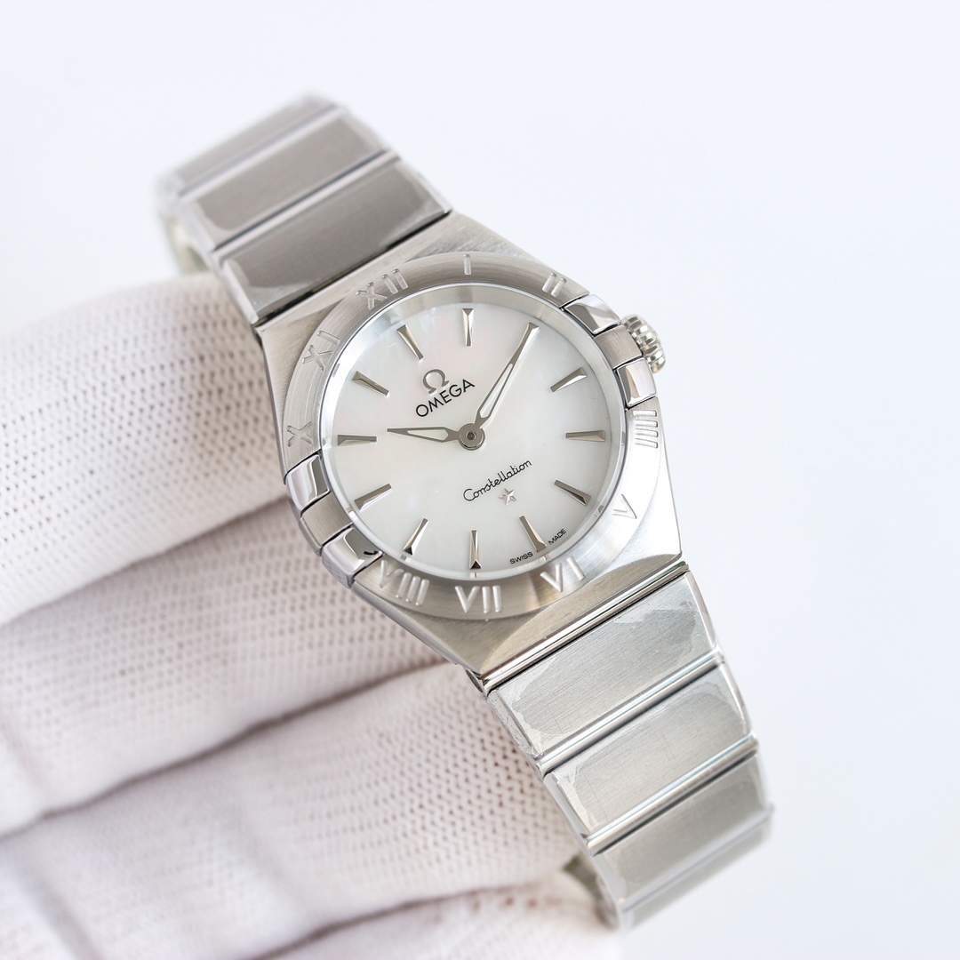 Omega Constellation 28mm White / Gold - watch0091