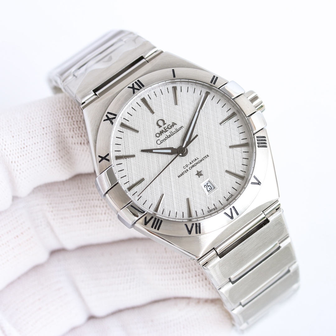 Omega Constellation 41mm Silver - watch0100