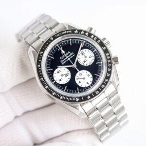 Omega Speedmaster 42mm Black / White - watch0118