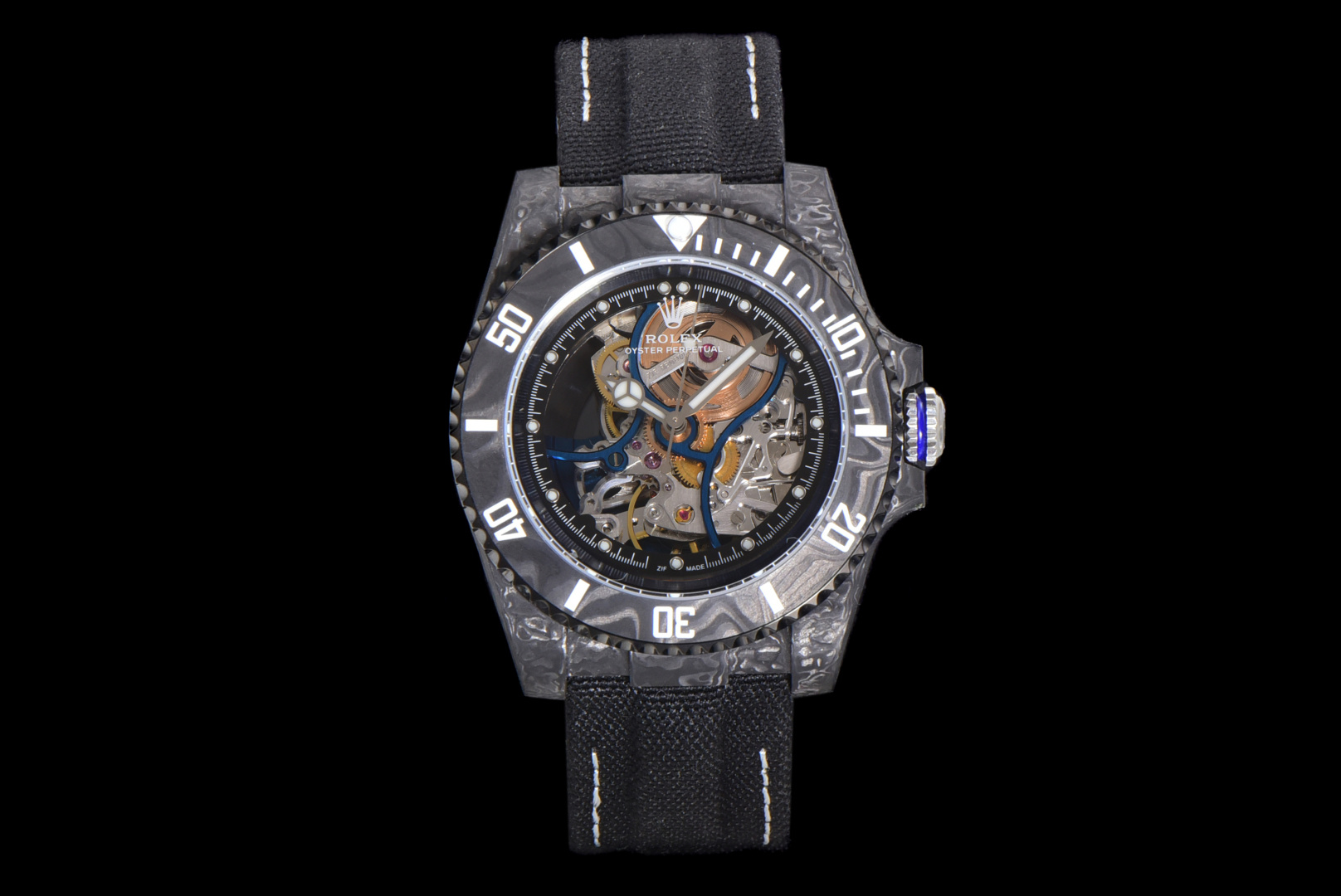 Rolex Submariner Black / White - watch0122