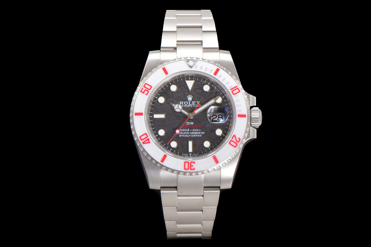Rolex Submariner White / Silver - watch0125