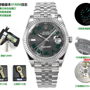 Rolex Datejust 41mm White / Gold - watch0141