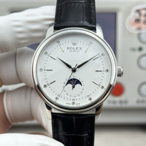 Rolex Watch 40mm Rose Gold / Silver - watch0146