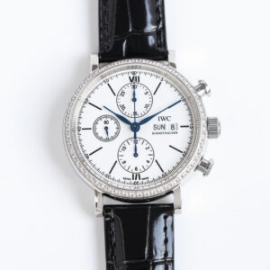 IWC Watch 42mm White / Gold - watch0200