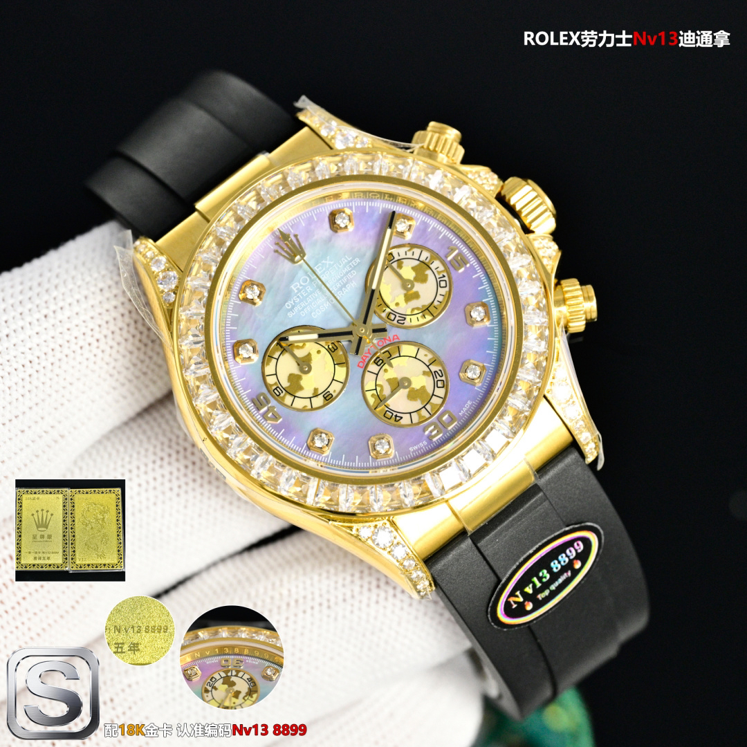 Rolex Daytona 40mm Silver - watch0202