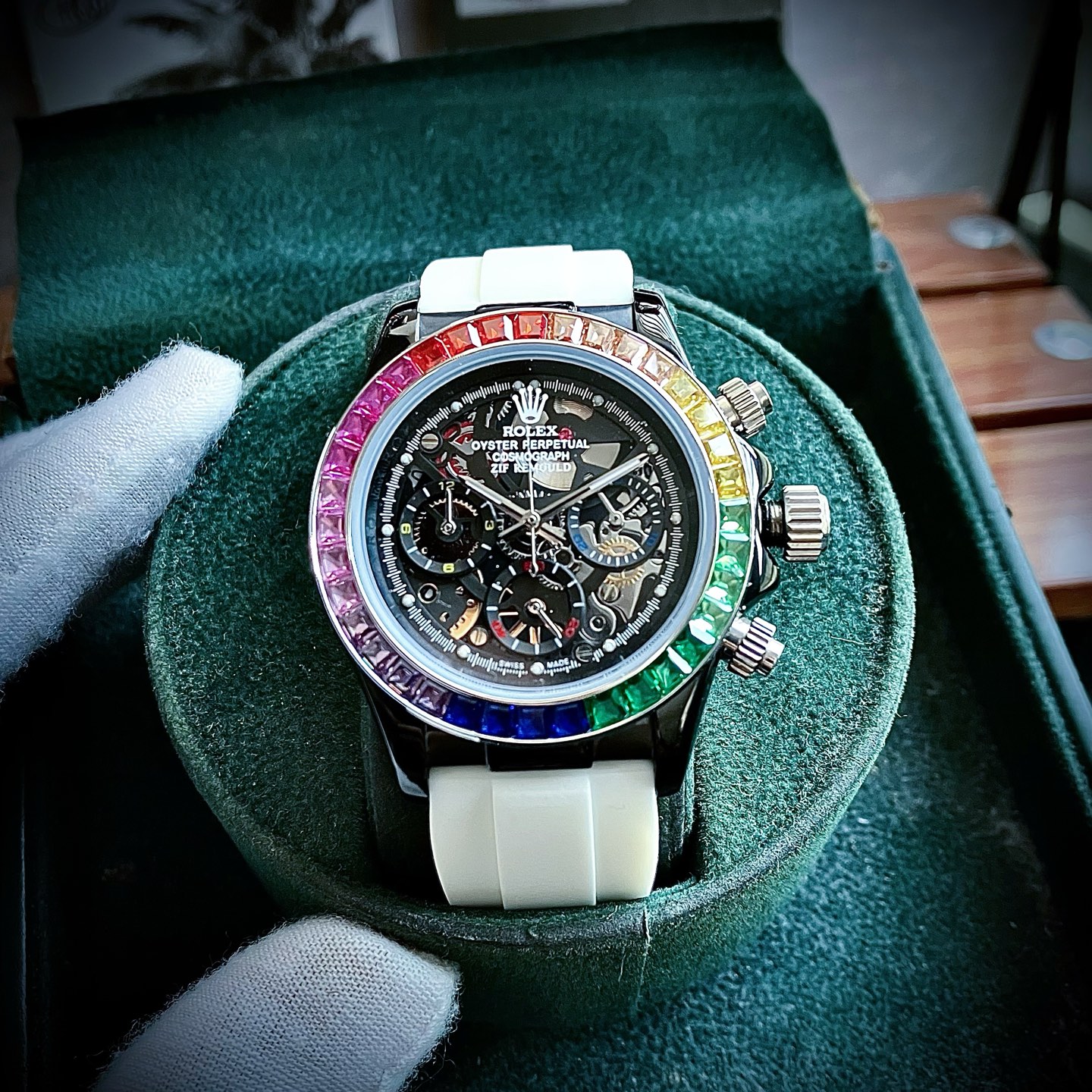 Rolex Daytona 43mm Silver - watch0209