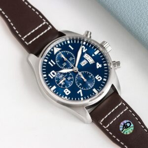 IWC Pilot 43mm White / Blue - watch0215