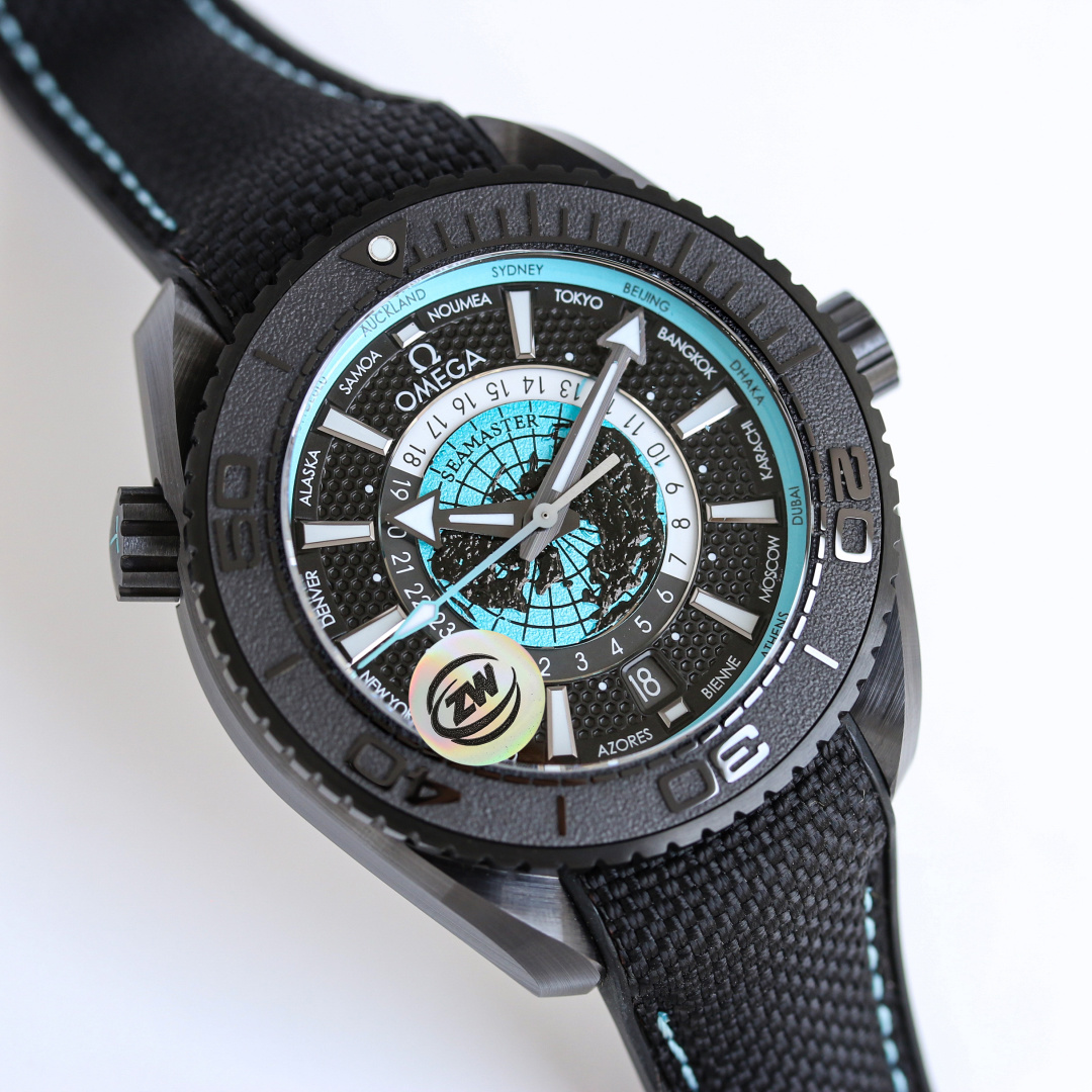 Omega Seamaster 45.5mm Black - watch0217