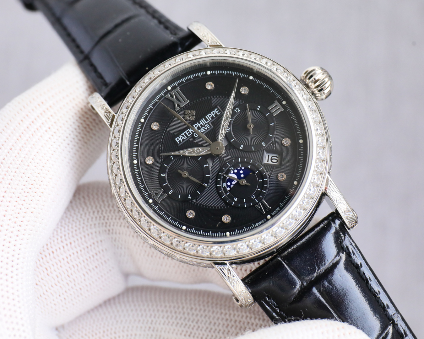 Patek Philippe Watch 42mm White / Gold - watch0265