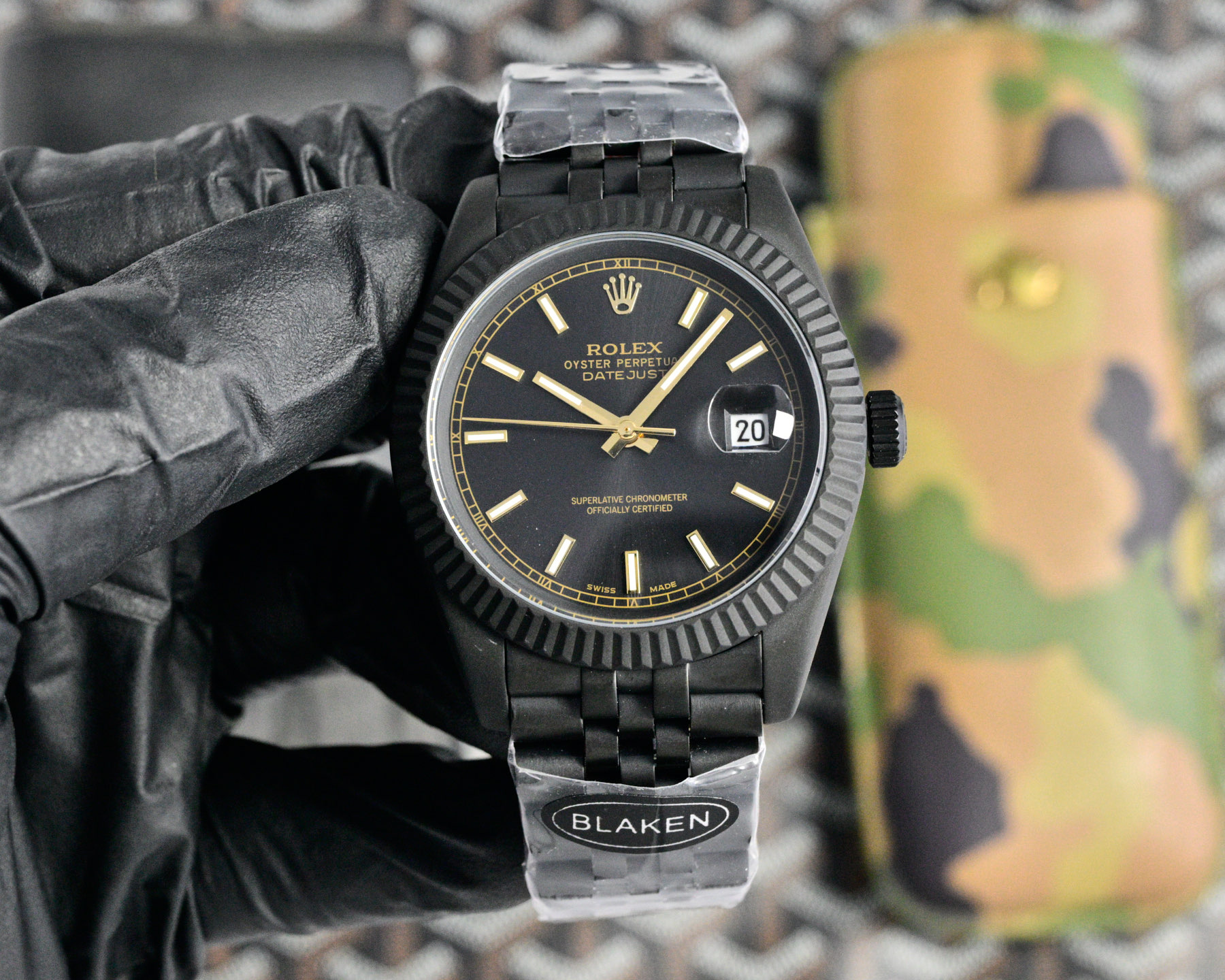 Rolex Datejust 41mm Black / Silver - watch0266