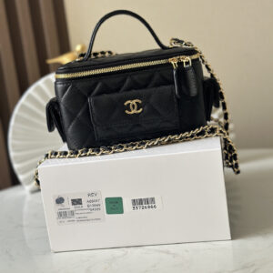 bag0501 Chanel Vanity Black